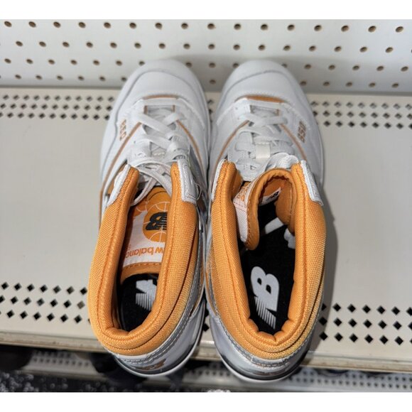 New Balance 650R Mens Leather Athletic Shoes Sneakers Size 11.5 White Brown main image 6